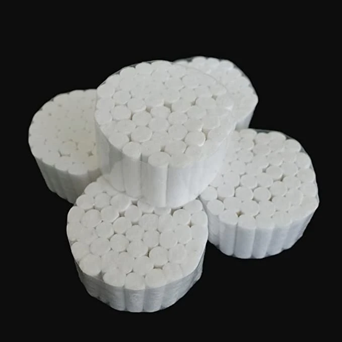 Disposable Cottons Rolls Pads for Dentists Rolled Fabric Roll Dental Cotton Wool Rolls