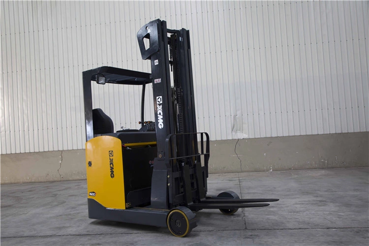 XCMG Official 1.6 Ton Double Deep Standup Reach Forklift Truck Fbrs16-Az1 China Electric Hydraulic Reach Forklift Price