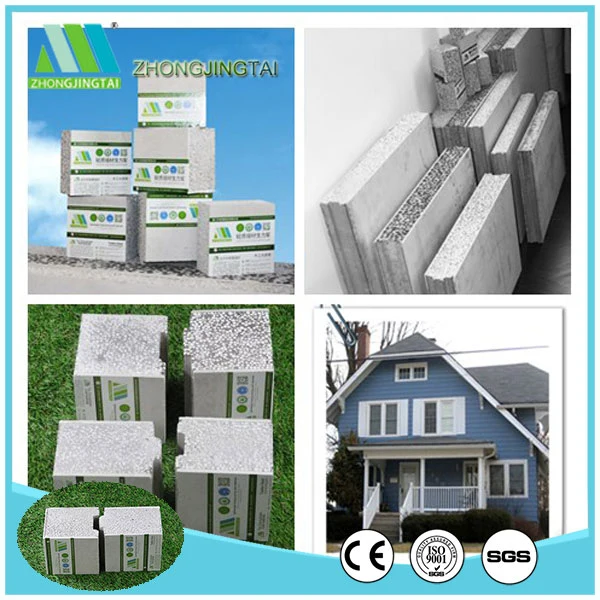 Lightweight Economic Fireproof/Waterproof/Soundproof EPS Sandwich Cement Panel for Partition Wall