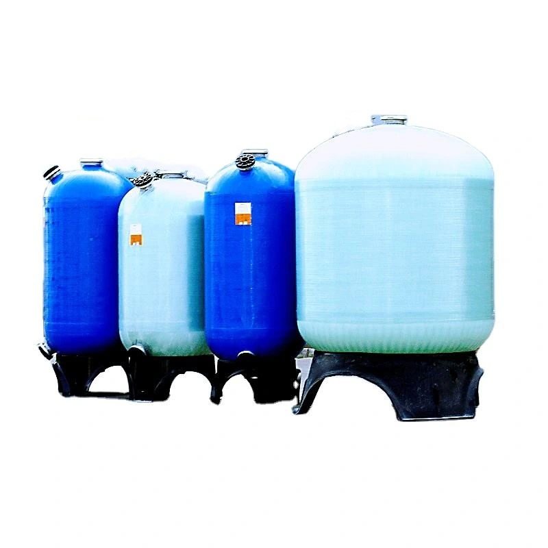 Resin Softener Sand Filter FRP Tank with Upper Filling Port/Lower Discharge Port