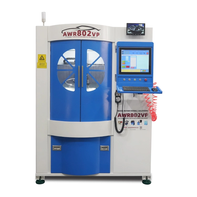 Lower Price Diamond Cutting Alloy Wheel Repair Machine Awr802vp