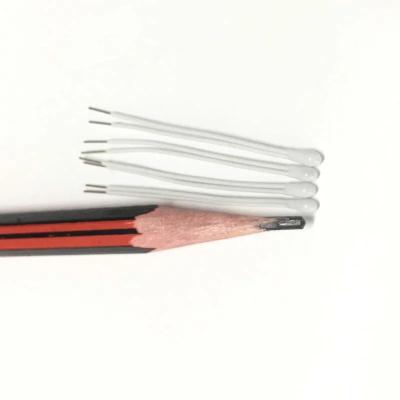 High Precision Ntc Interchangeable Thermistor Chips with PTFE PFA Insulation Lead Wire