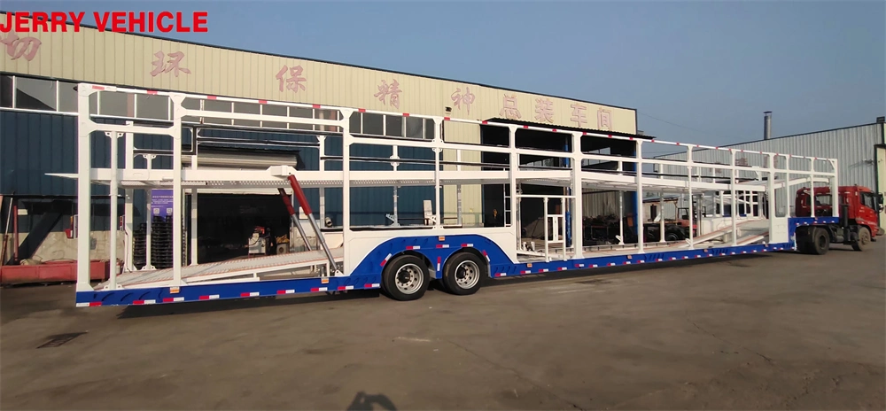 Промышленный производитель 2023 Jerry Vehicle Export Standard Heavy-Duty Car Carrier Полуприцеп для продажи
