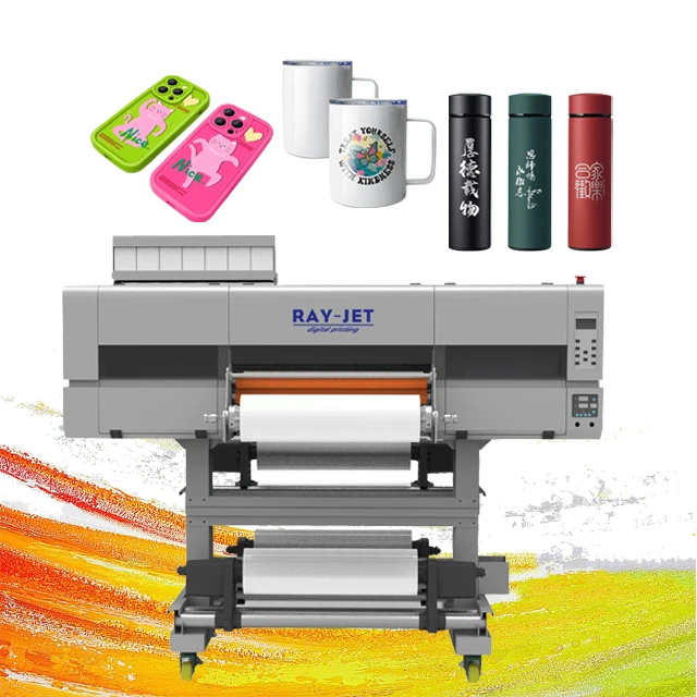 UV Dtf Printer 60cm 2in1 Roll Roll Printer Machine with Laminator