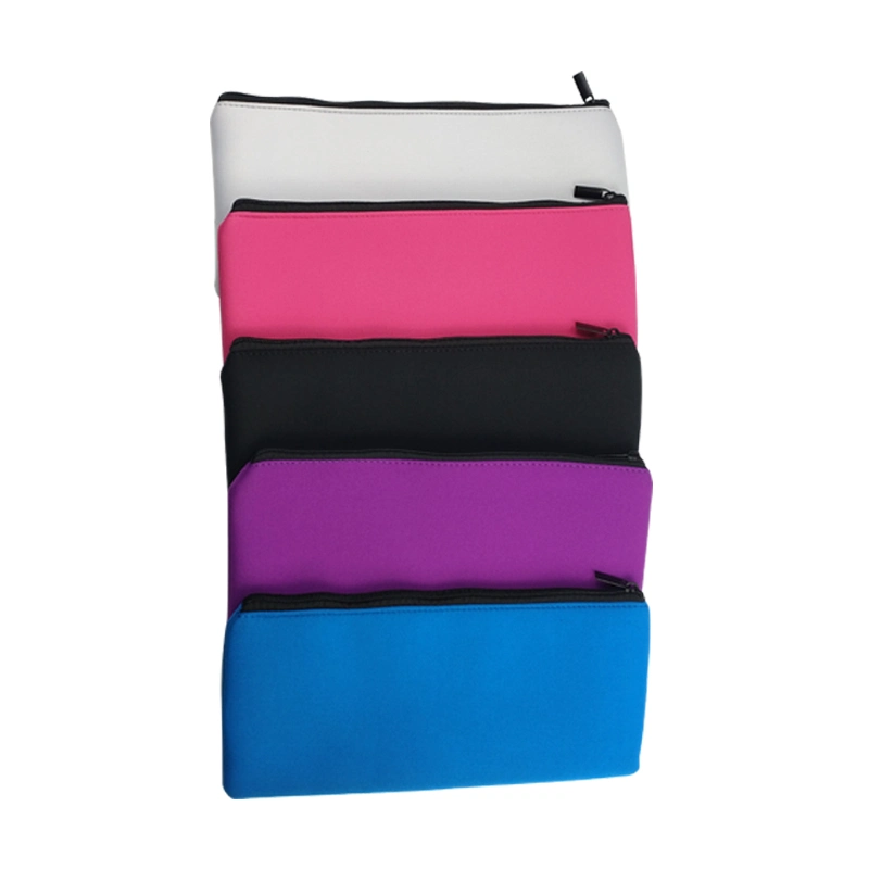 Wholesale Custom Neoprene Cute Pencil Case Bags with Zippers