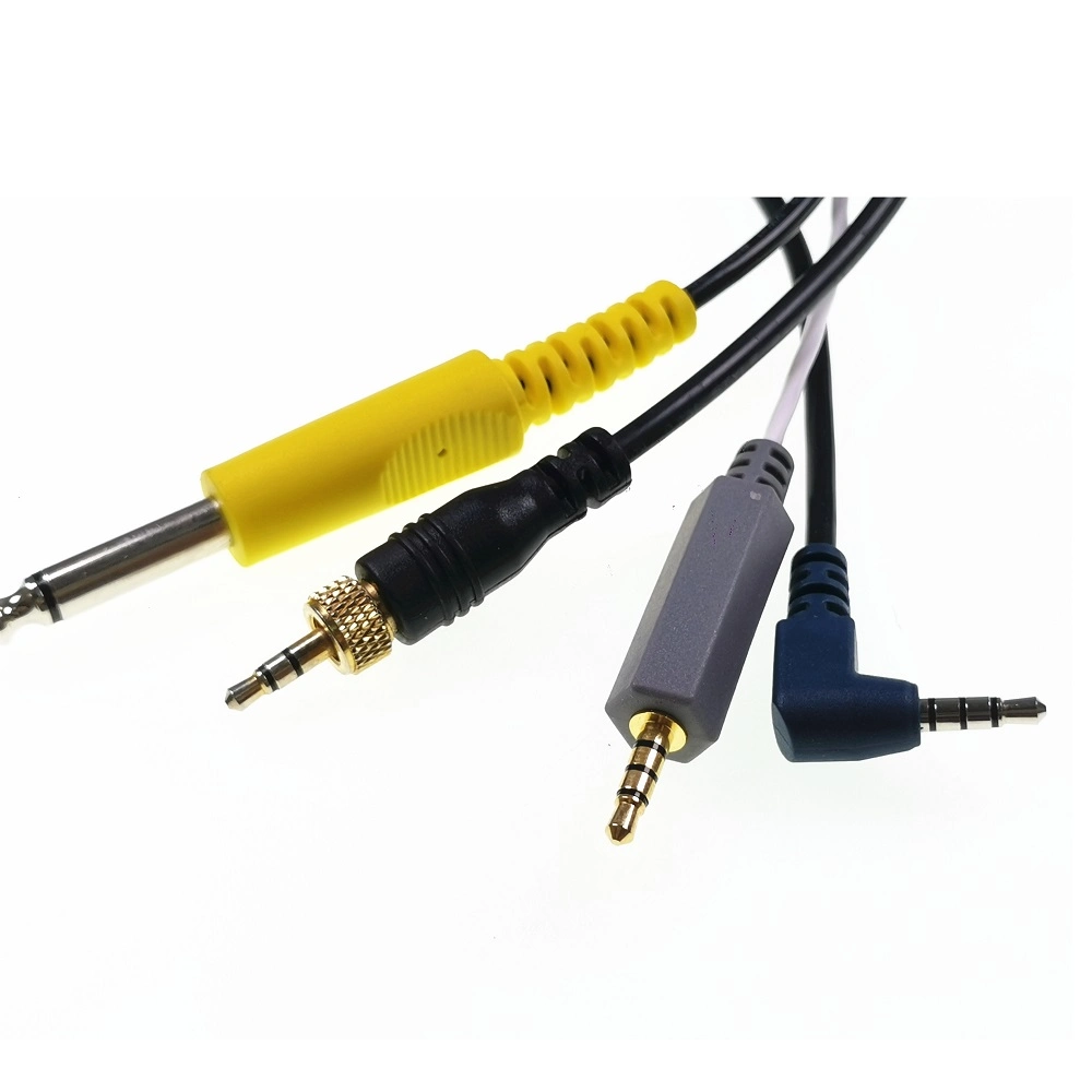 6.35mm Stereo Jack Plug Cable Assembly for Extension Audio Cable