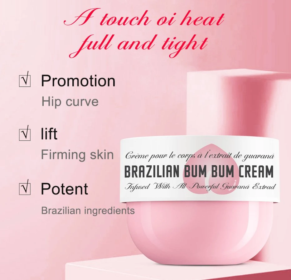 150g Natural más firme y más grande Butt Lift Hip Lift up Realce de la mama Brazilian Bum Bum Crema Btum Crema Butt Crema Buttock Ampliación