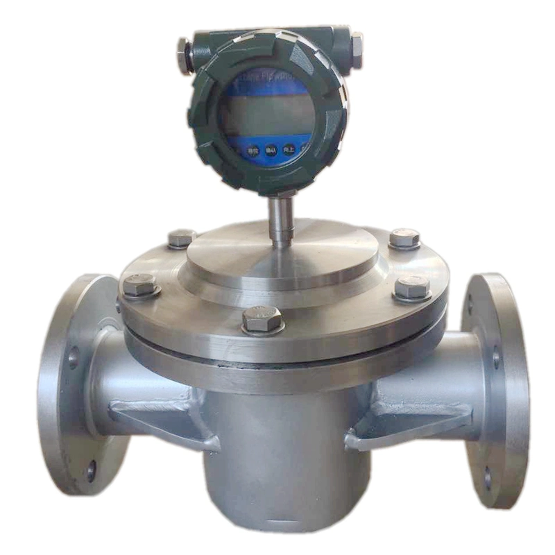 Digital Oval Gear Flow Meter Crude Oil Flow Meter Diesel Flow Meter