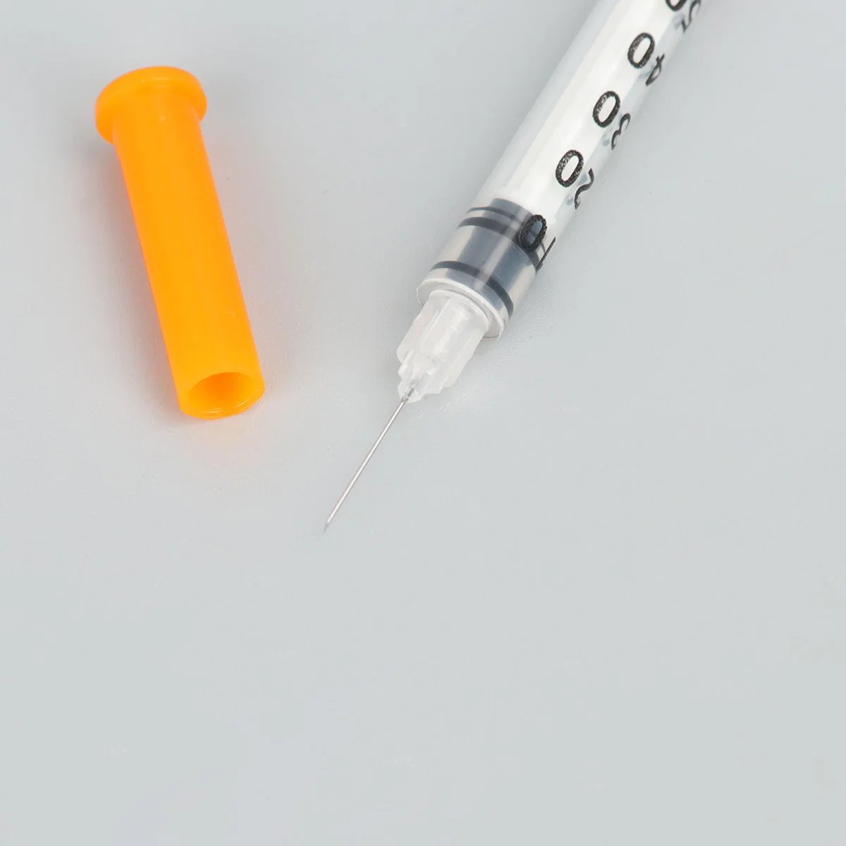 Hot Sale Medical 0.3cc 0.5cc 1cc Disposable Insulin Syringe