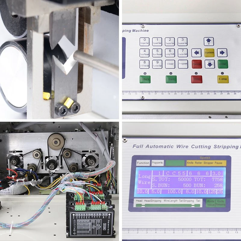 Eastontech Swt 508c Computer Automatic Wire Stripping Machine Ew-01A Cutting Cable Crimping and Peeling From 0.1 to 2.5mm2