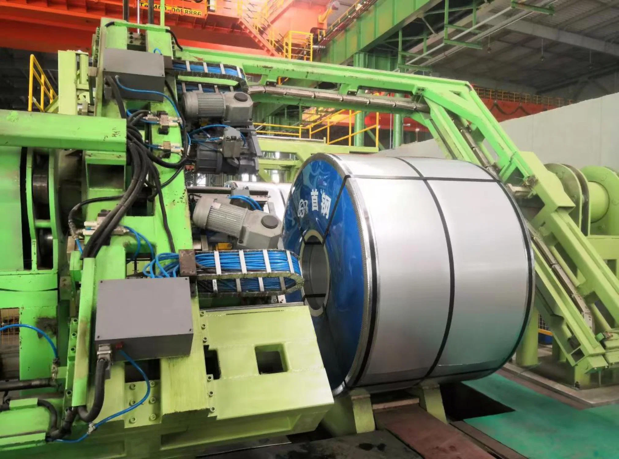 Machine à liasser les plaques d'emballage en spirale d'acier pour l'équipement d'usine en acier