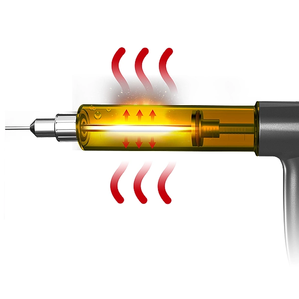 D8 D8 Hhc Thick Oil Filling Machine Handheld Filling Gun Bbell with Preheat and Constant Temperature Fuction