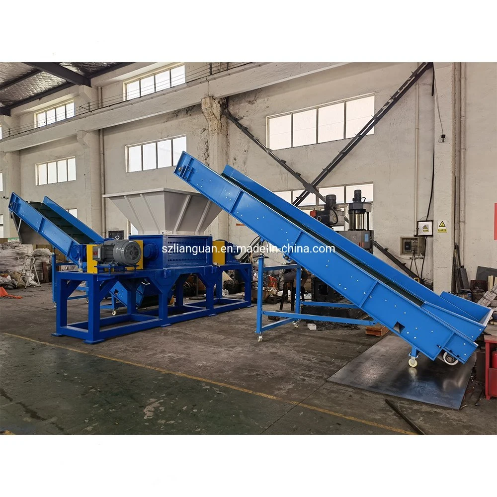 Twin Shaft Kommunale Feste Abfälle Klinge Shredder Maschine