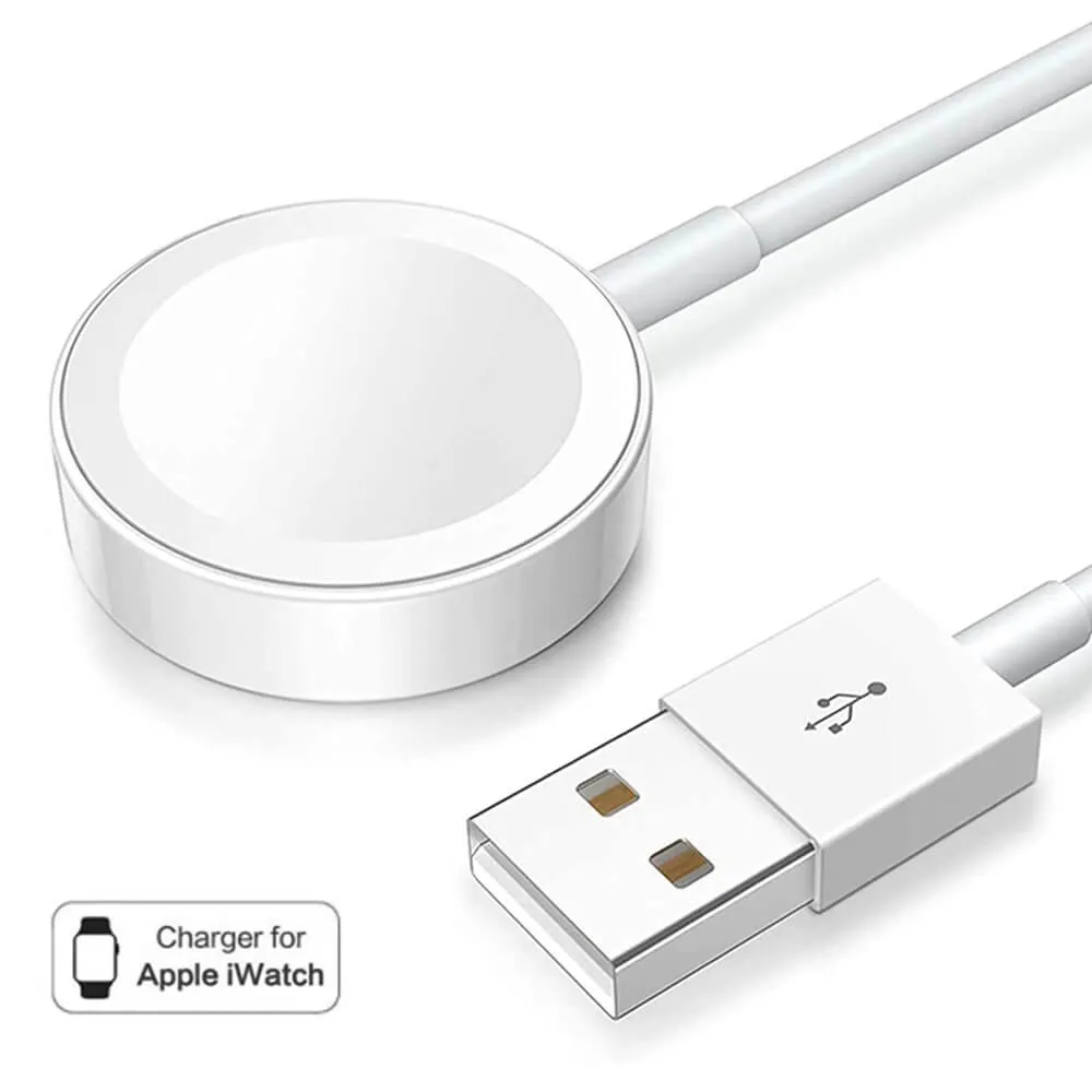 Magnetic Wireless Charger Portable USB Charger Cable for iWatch Series Se/7/6/5/4/3/2/1