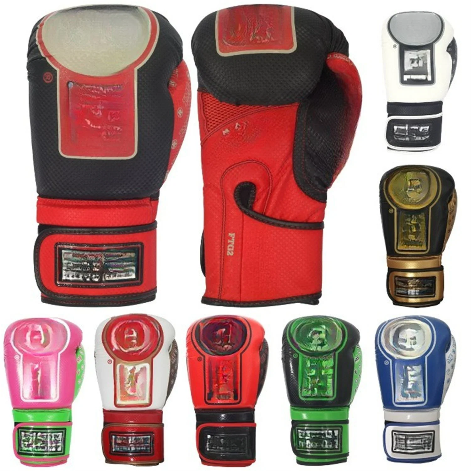 ODM Treinamento Sparring Luva de Couro Kickboxing Mitts Focus Pad Treino Luvas de Boxe