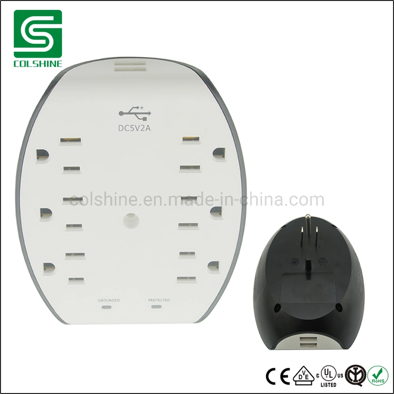 15A 125V American Standard Wall Socket Power USB Outlet Adapter