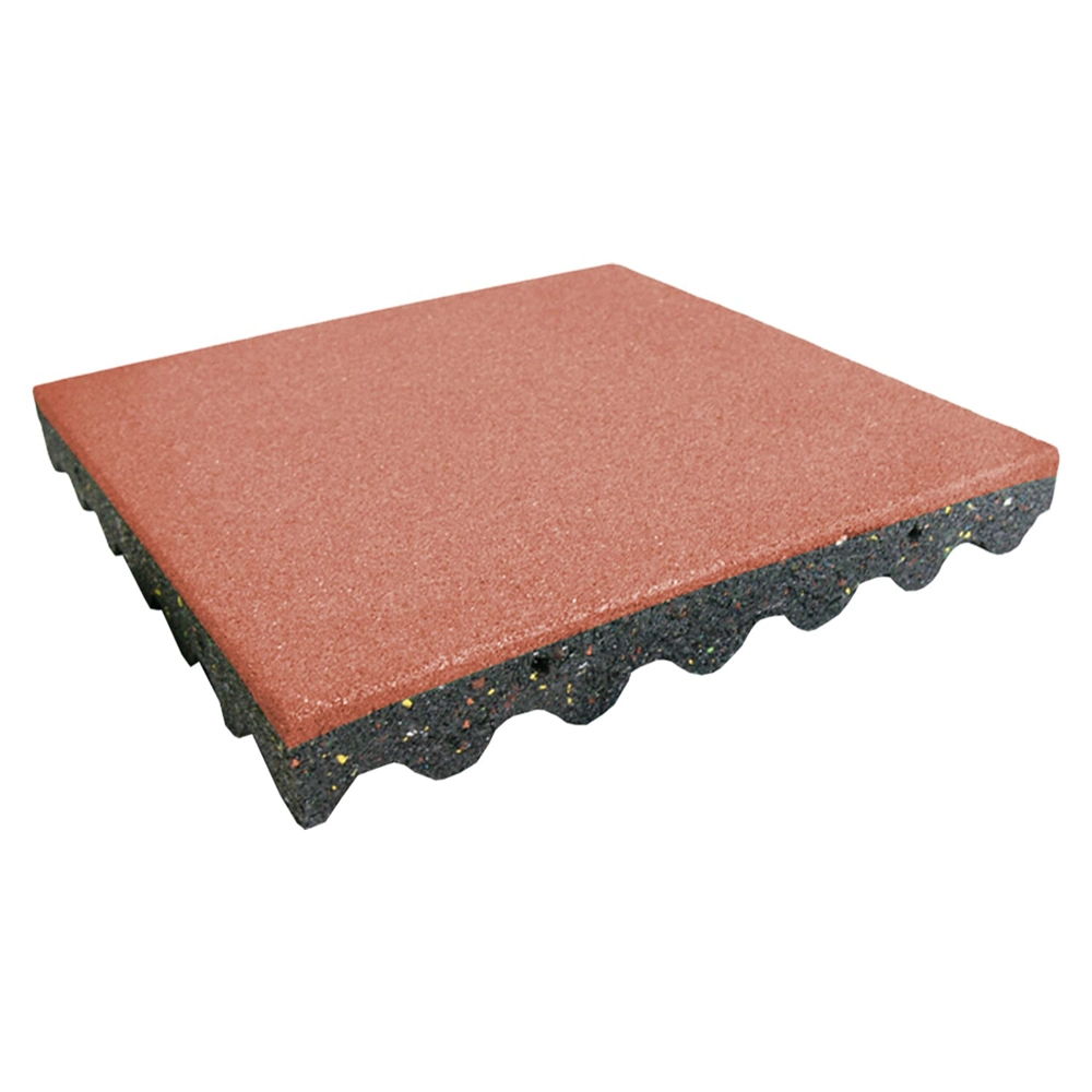 Ergoplay Patio Rubber Pavers/Roof Deck Rubber Blocks/Colorful Safety Rubber Mats