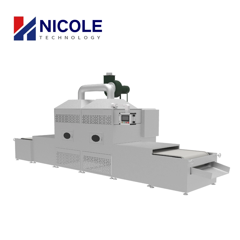 Máquina de secado al vacío de microondas comercial CE 3 - 50kg/H