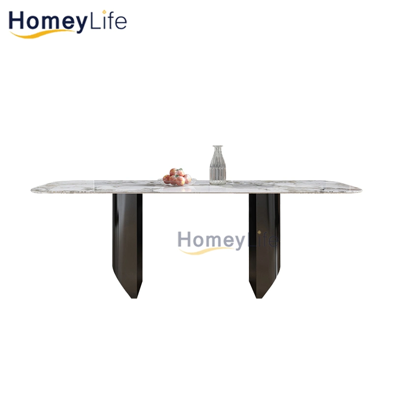 Newstar Modern Round Designer Luxury Center Travertine Dining Table Natural Stone Table Marble Coffee Table