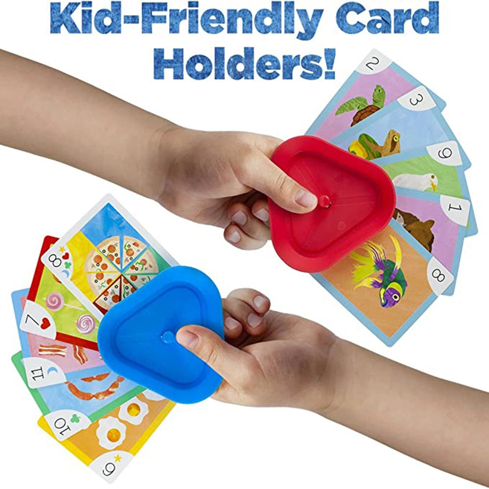 Colorful Kids Textured Flash Playing Cards