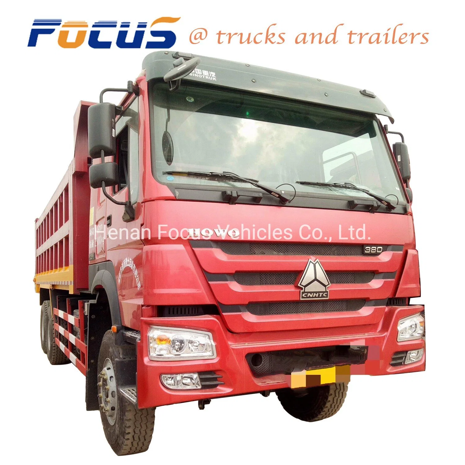 HOWO Hohan 6X4 10 Wheeler 8*4 12 Tyres Construction Engineering Dump Tipper Dumping Truck