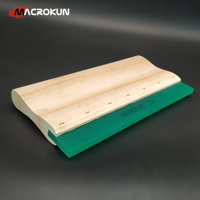 Top Grade Screen Printing Squeegee with Wooden Handle