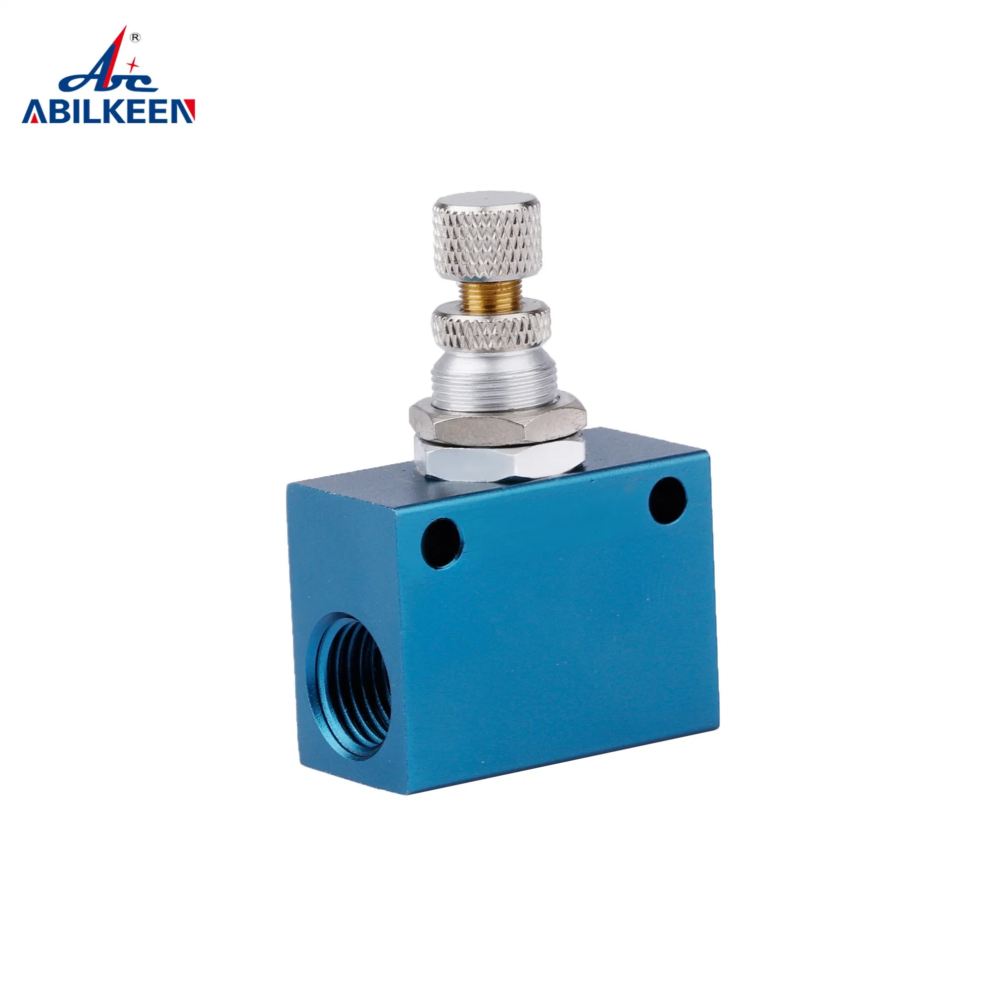 Asc200-08 1/4 Thread Size Direction Pneumatic Air Flow Adjustment Control Valve Exhaust