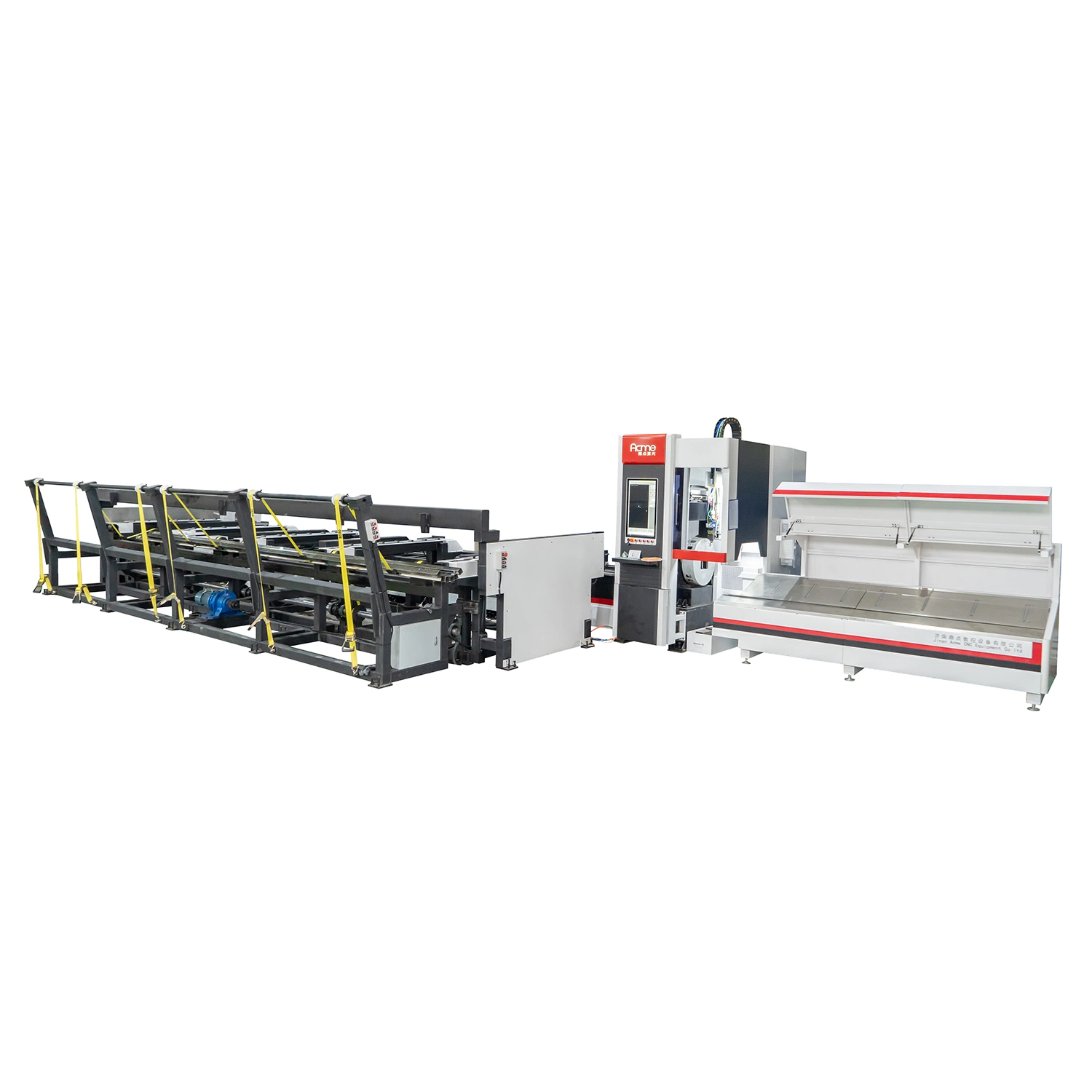 2019 New Sale Promotion Automatic Loading Feeding System Fiber Laser Tube Pipe Cutting Equipment for Square Tube