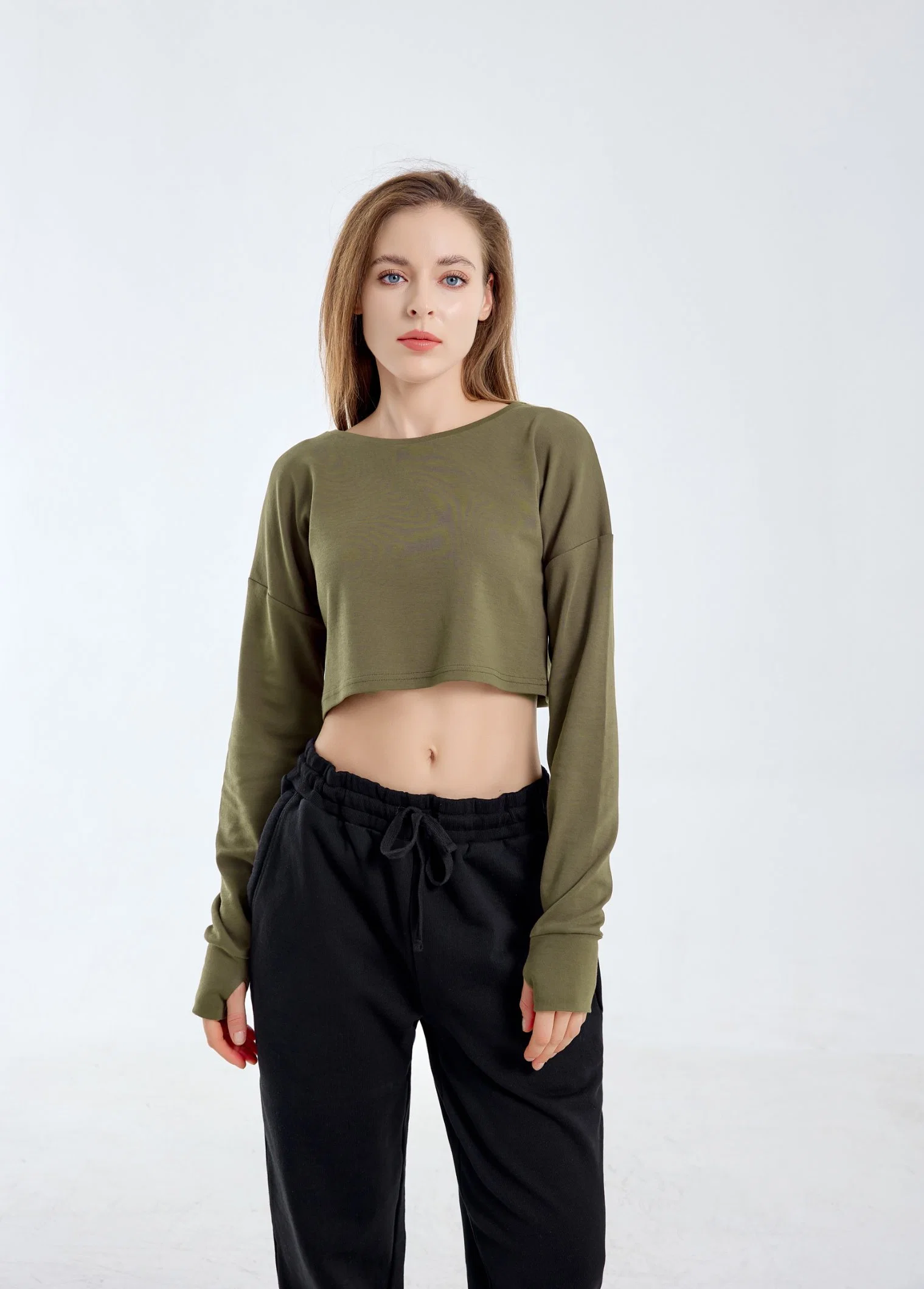 ملابس مخصصة للرجال / النساء Crew neck، سروال سويتابوت، Crop Top، هودي، هودي بسحّاب، تي شيرت وقميص القميص القميص سعر تصنيع الملابس