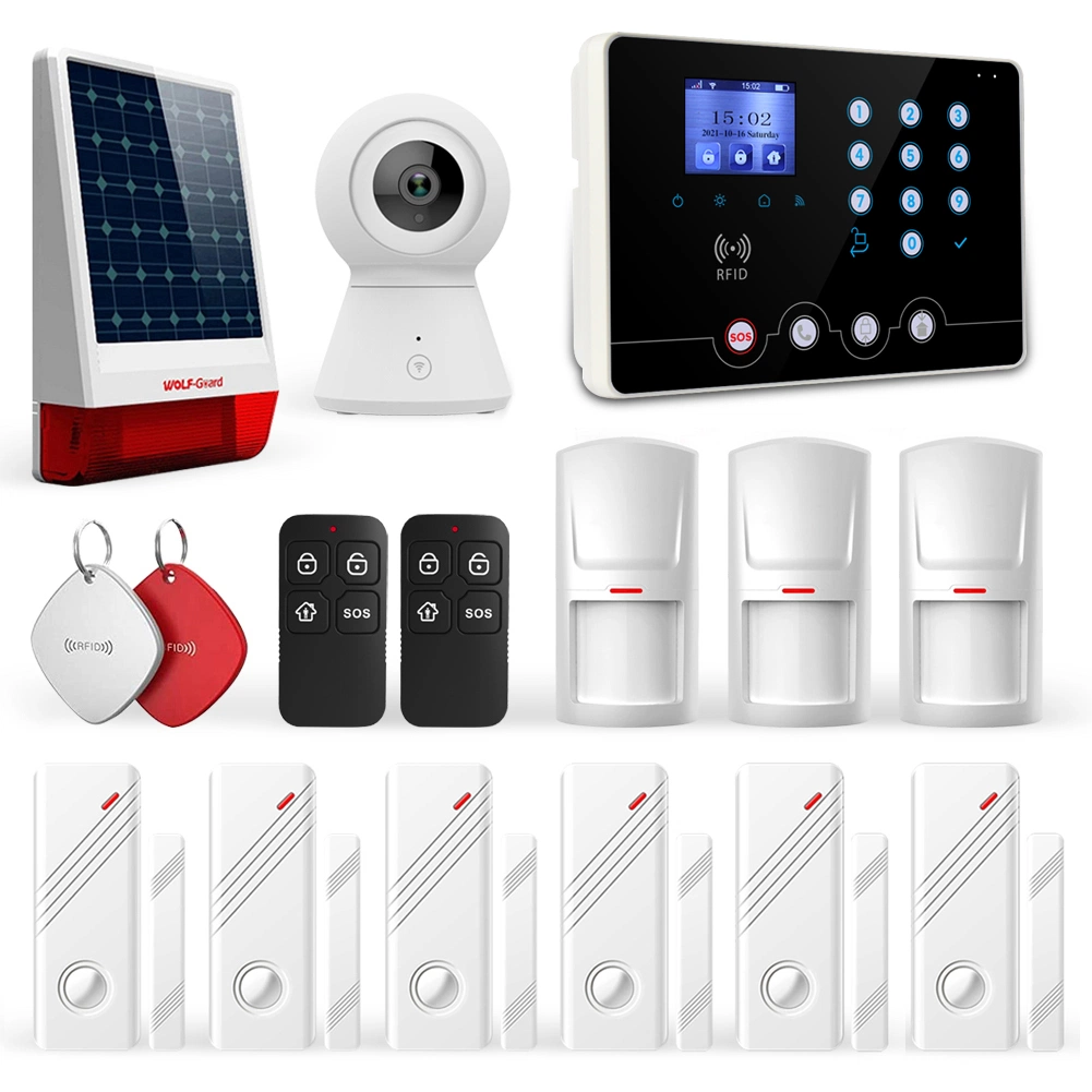 Home Security System Wolf Guard WiFi GSM 3G 4G Smart Hausalarmierungssystem