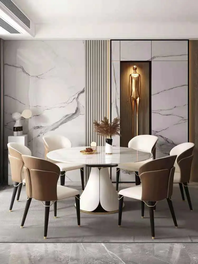 High quality/High cost performance  New Design Modern Home Furniture Dining Tables and Chairs CZ-Dt09 (2)