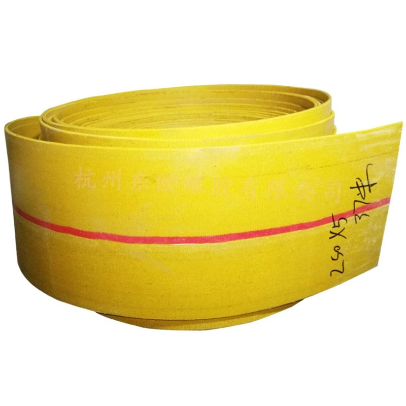 High Quality Molded Edge Cut Edge Flat Canvas Transmission Rubber Conveyor Belt