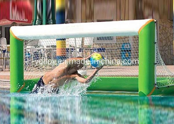 See Schwimmende Fußball-Spiele Aufblasbares Wasser Fußball Tor Net