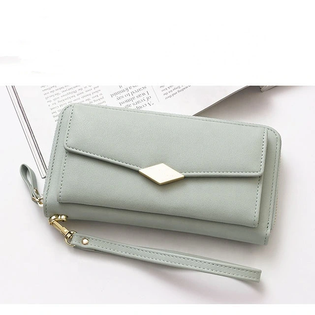 Big Volume Multi Purpose Women Outdoor Cash Cards Phone Clutch Zipper Wallet