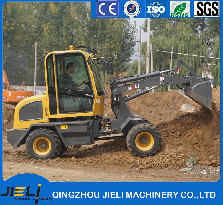 Eco-Friend Wheel Loader 0.8 Ton Loading Machine with Ce