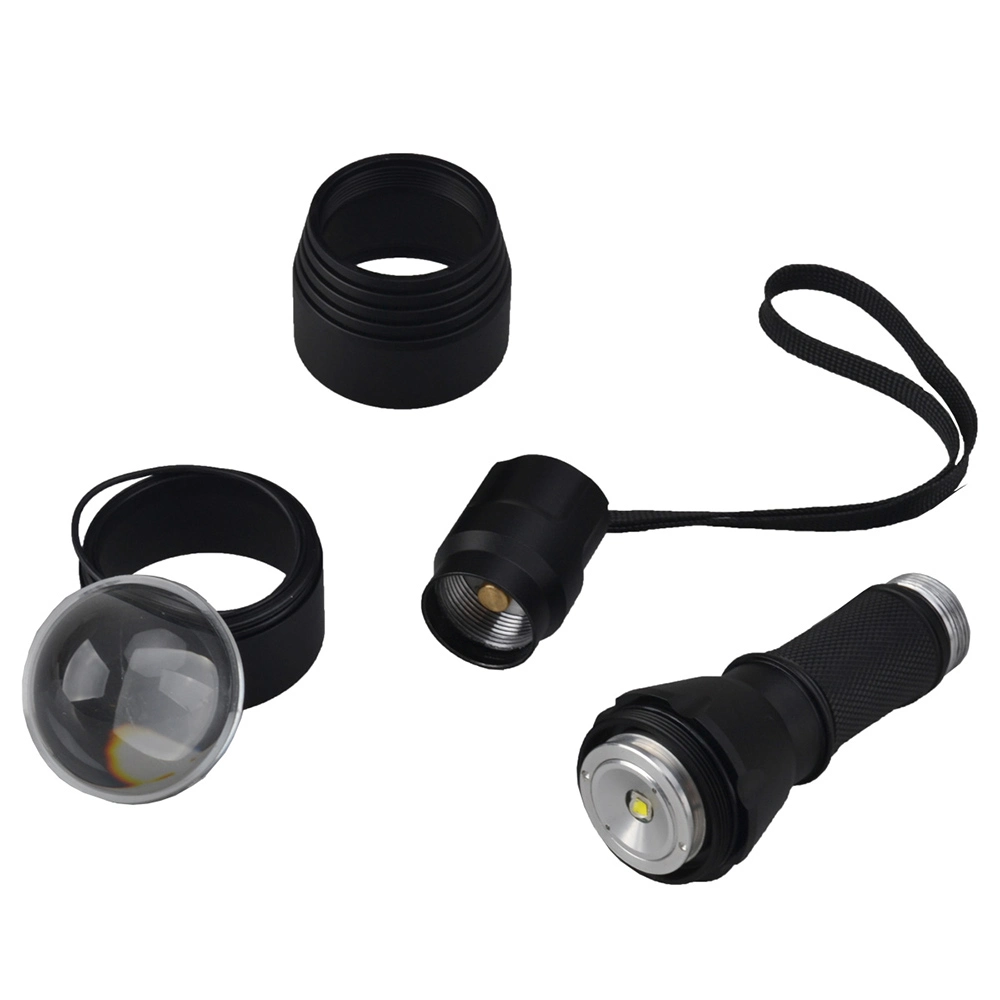 Powerful 3 Color in 1 LED Torch Light Rechargeable Flashlight