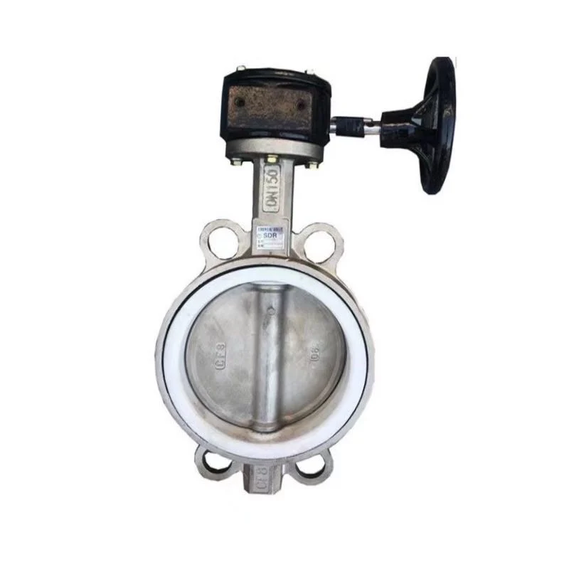 China Cheapest Type Stainless Steel DN450 DN500 DN600 DN700 DN800 Rubber Seat 150lb CE Approval Butterfly Valve Supplier