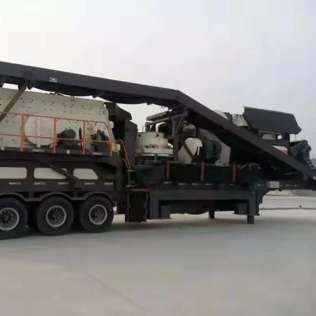 Mobile Sand Making Machine for Mine in Mobile Crushing Production Line