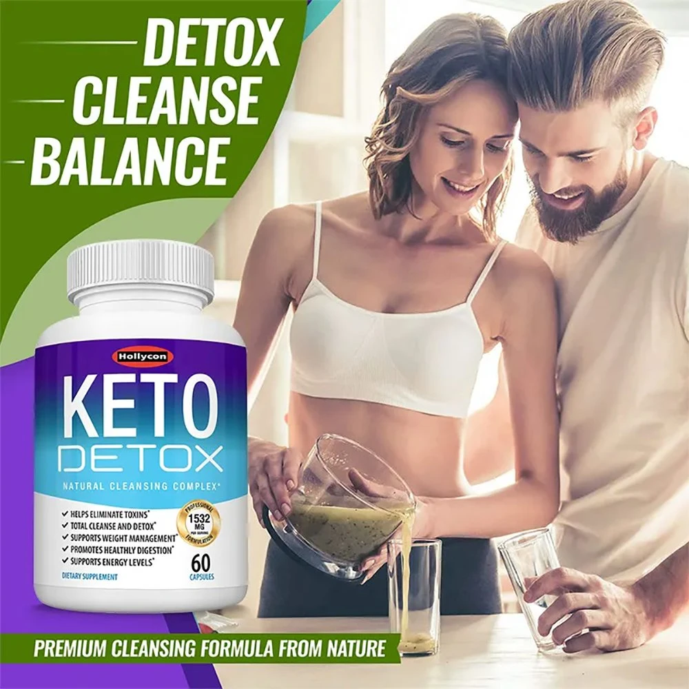 OEM/ODM Detox Cleanse Balance Keto Detox Slim Fast Fit Weight Loss Capsule