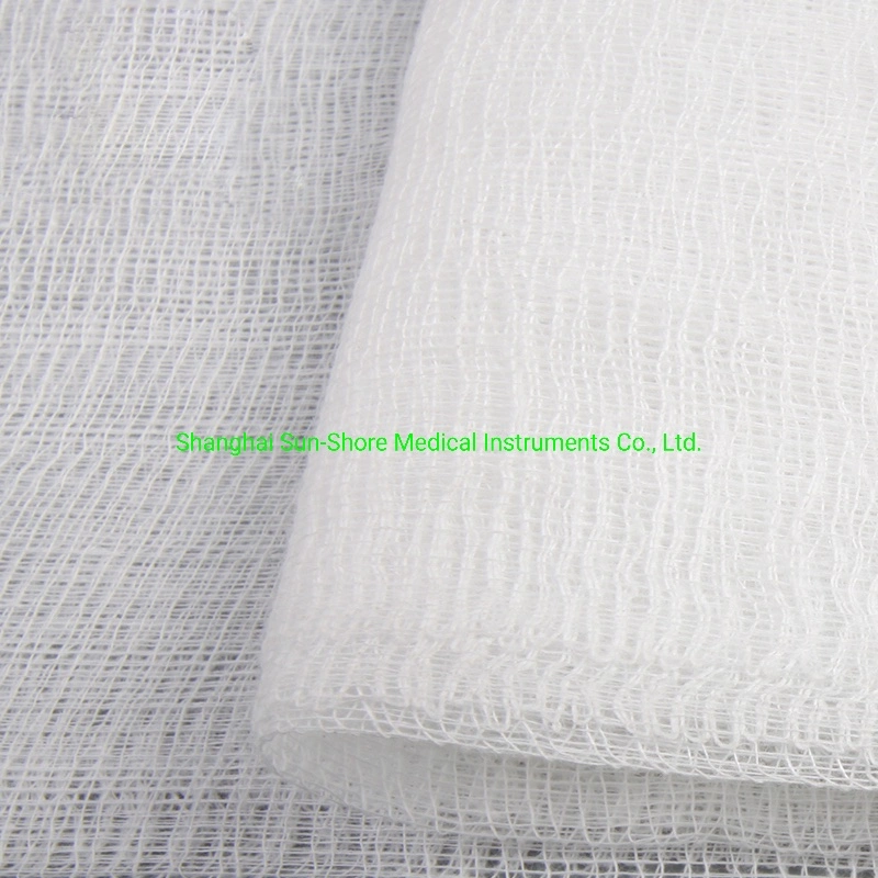 100% Cotton Fabric Medical Absorbent Hospital Use Gauze Roll