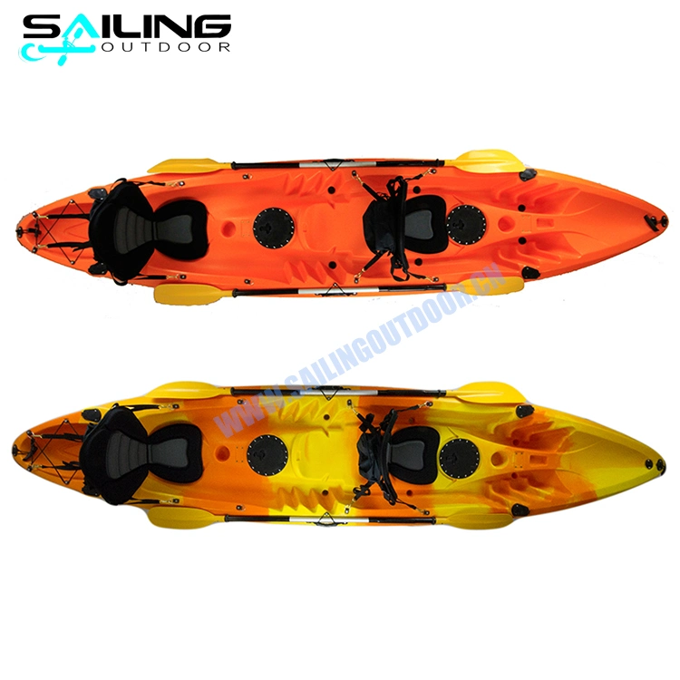 3 Person Hard Plastic Canoe Kayak Sea Canoe Sailboat OEM Factory