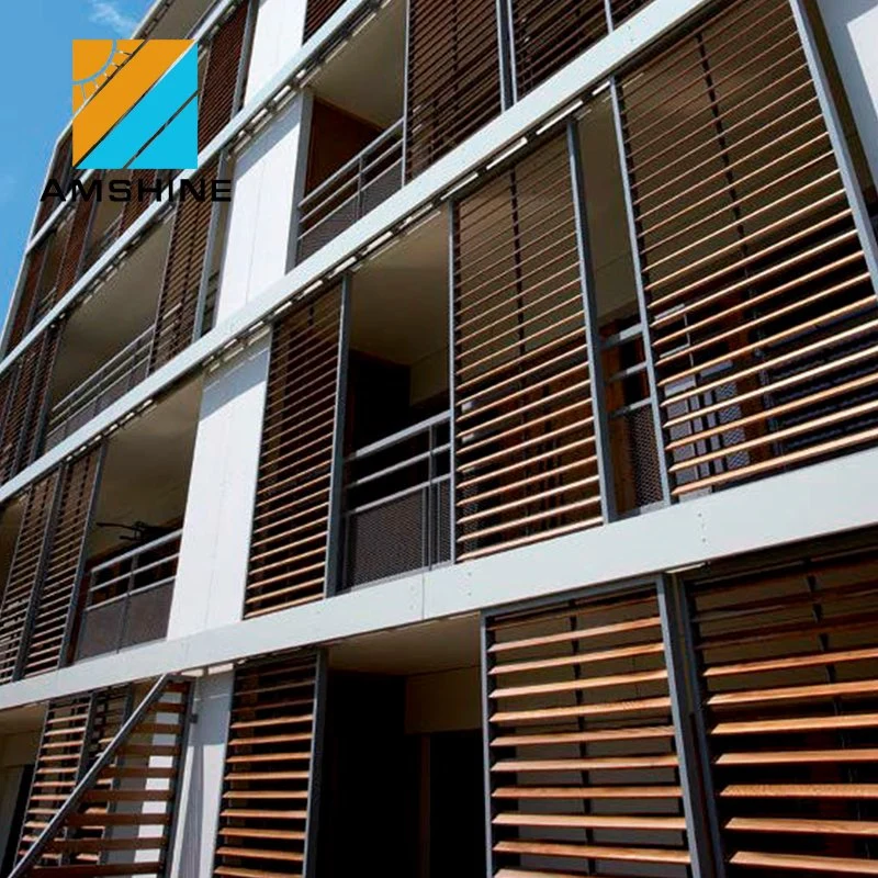 Environmental Friendly Professional Sun Shade Panel Aluminum Louver