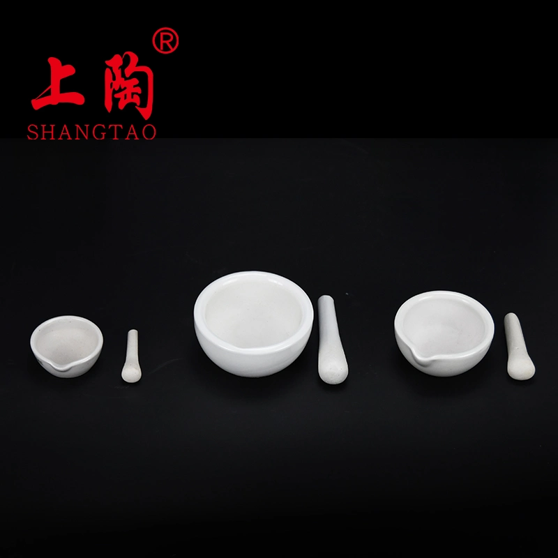 Laboratory Ceramic Mortar Chinese Traditional Medicine