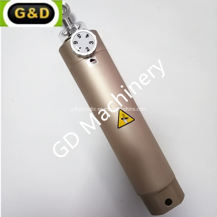 Fitness Hydraulic Damper Aluminum Hydraulic Cylinder with 6 Resistance Force Stages