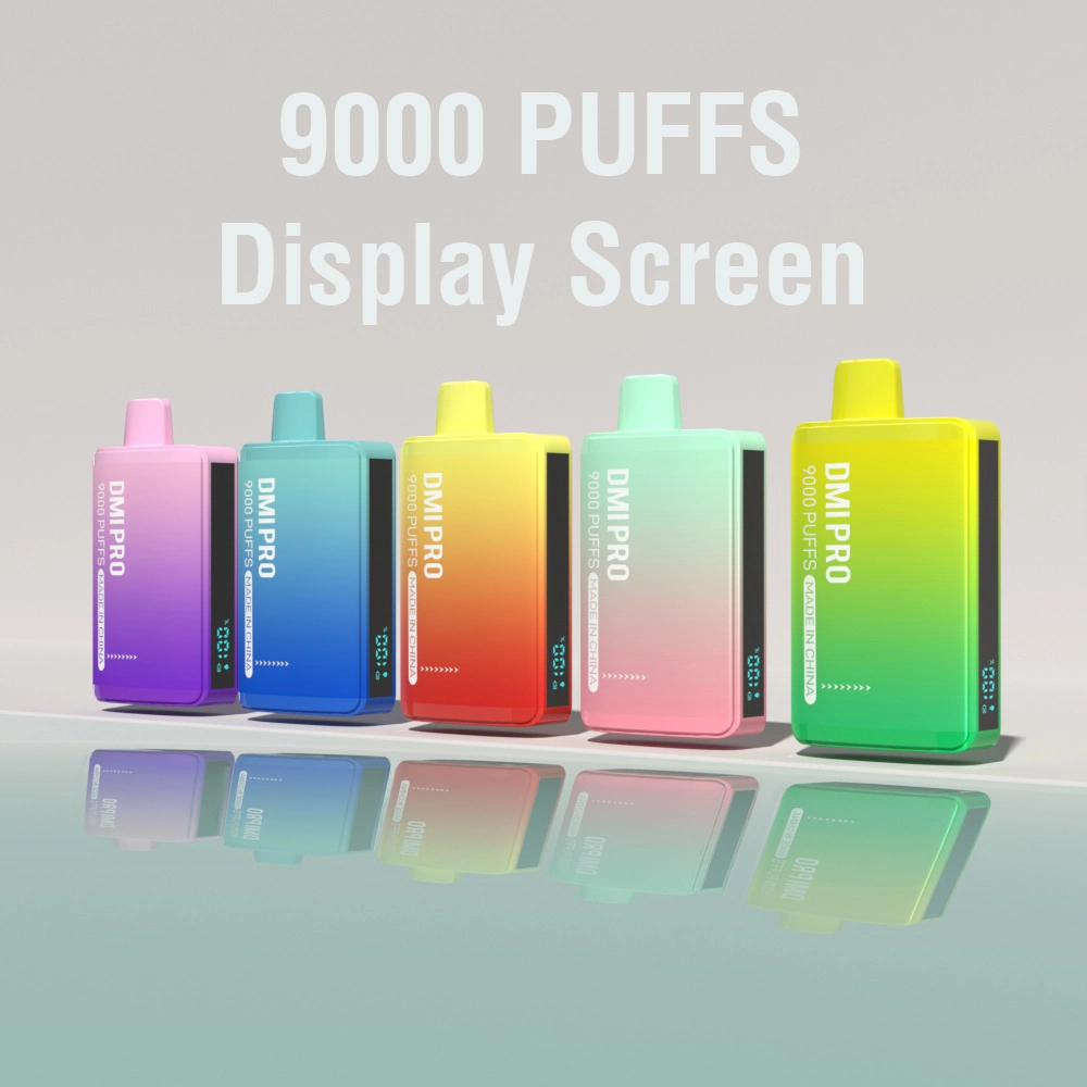 Популярные модели Vape Pen 10000 с большим экраном Показать уровень жидкости Оптовая I вапа
