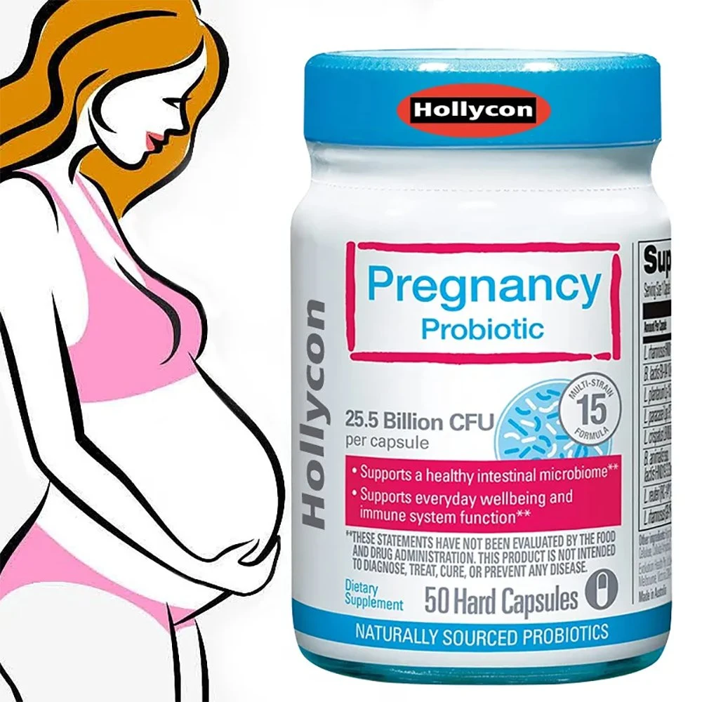 OEM Pregnancy Probiotic Capsules Digestive Immune Health Support Prenatal Supplement for Mom and Baby