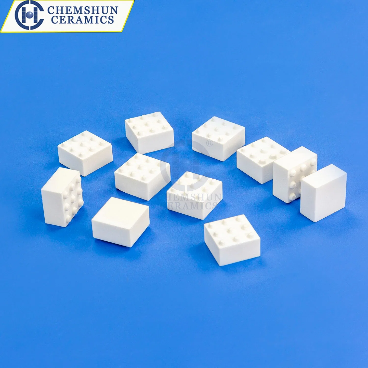 High quality/High cost performance  Alumina Ceramic Dimple Tiles for Wear & Abrasion Resistant Protection