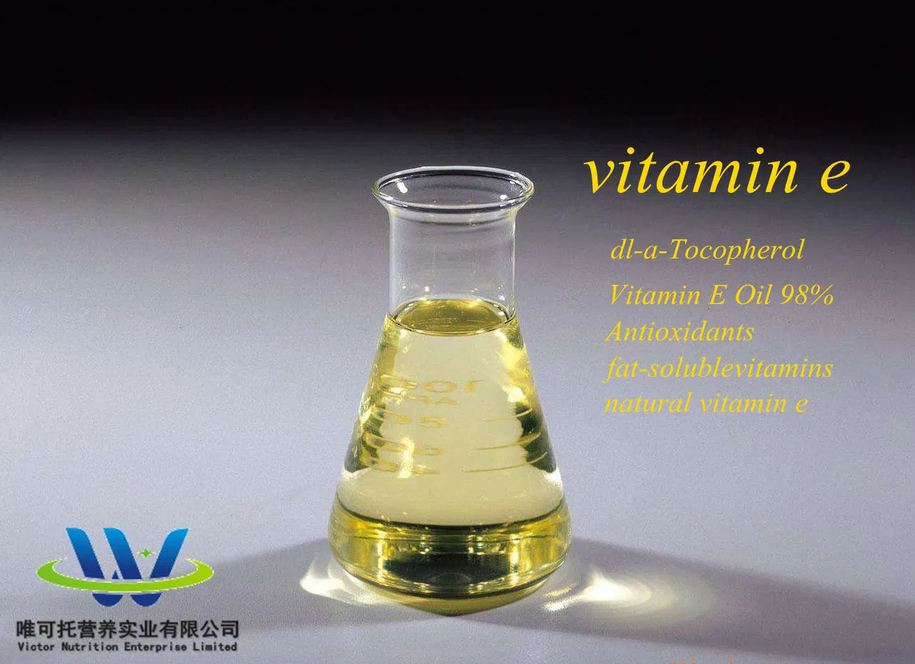 Acétate de tocophéryle DL-Alpha liquide cas 7695-91-2 50% CWD/DSM poudre/98% huile Acétate de vitamine E.