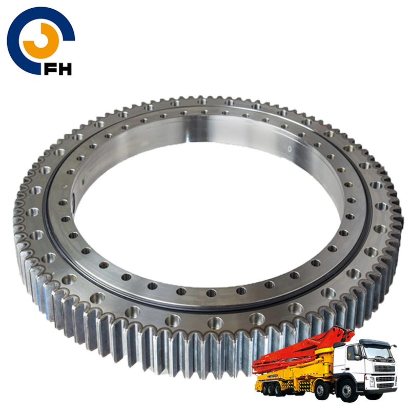 Factory Price Sk250-6 Flanged External Teeth Four Point Contact Ball Slewing Bearing 012.30.560