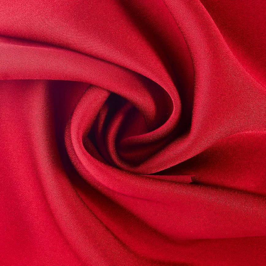 Tissu satin en mélange d'acétate et de viscose Tissu satin en acétate